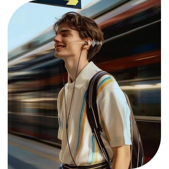 UGREEN Wired Earphones with USB-C Connector Black